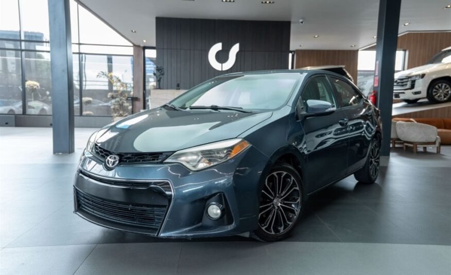 Toyota Corolla S
