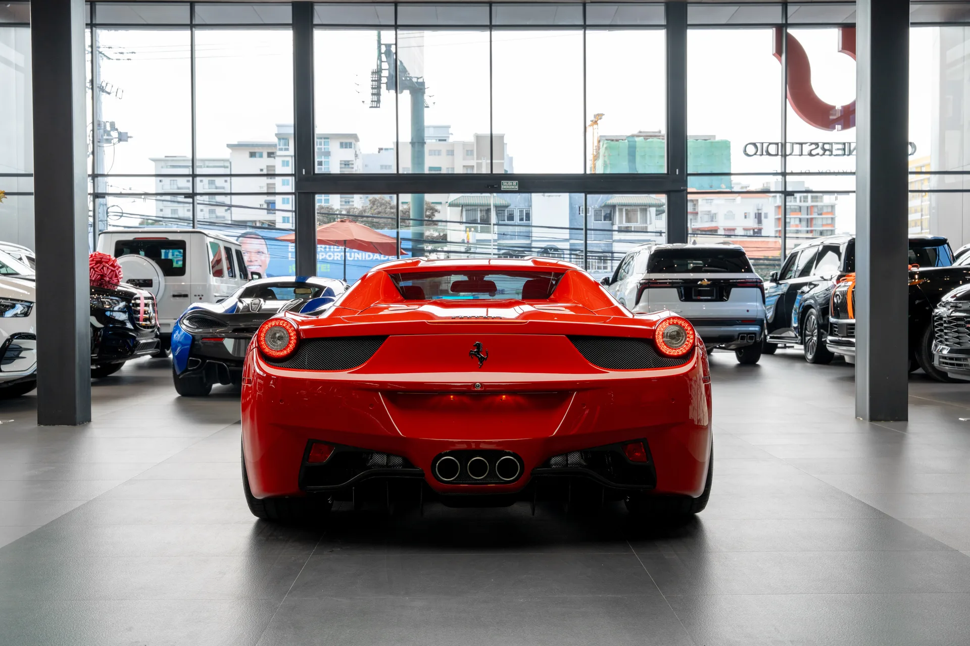 Ferrari 458 Spider Scuderia 2013